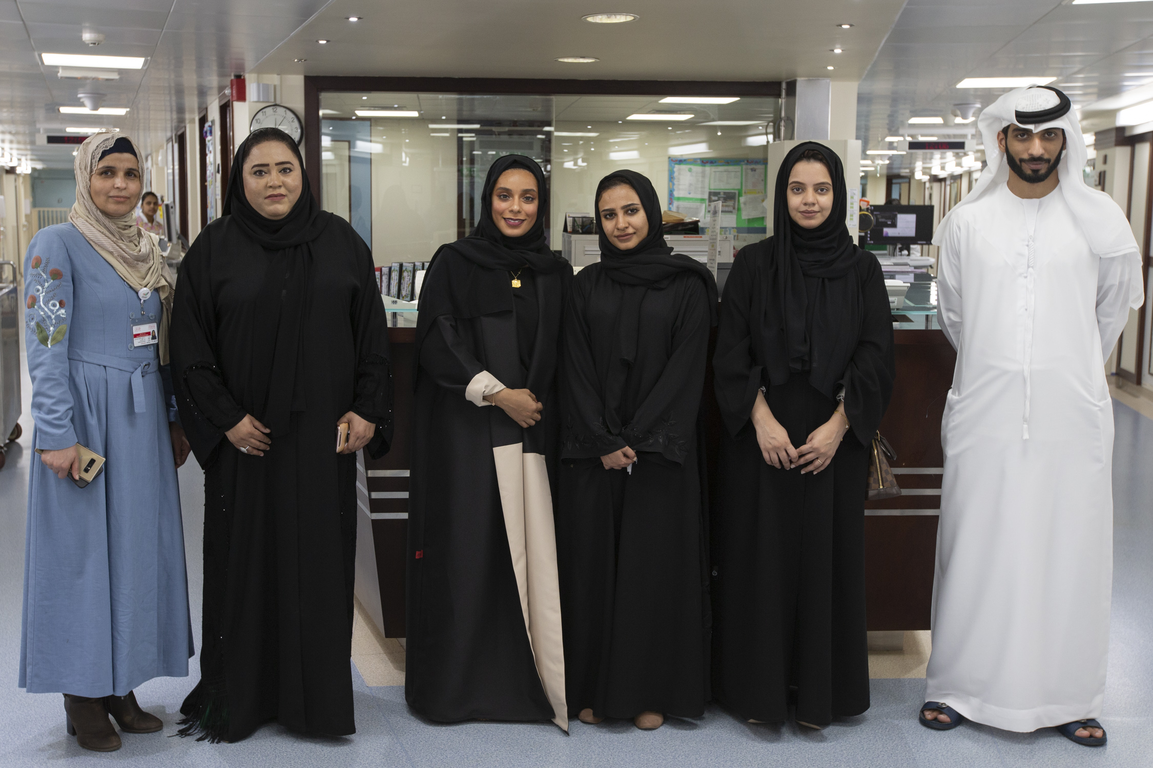 The Government of Dubai Legal Affairs Department Visit Child Cancer Patients at Dubai Hospital