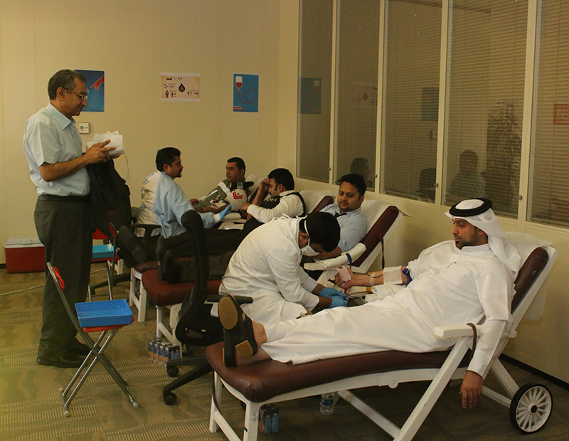 The Government of Dubai Legal Affairs Department Organises a Blood Donation Campaign