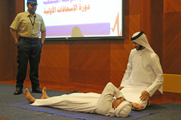 Legal Affairs Department Conducts First Aid Course