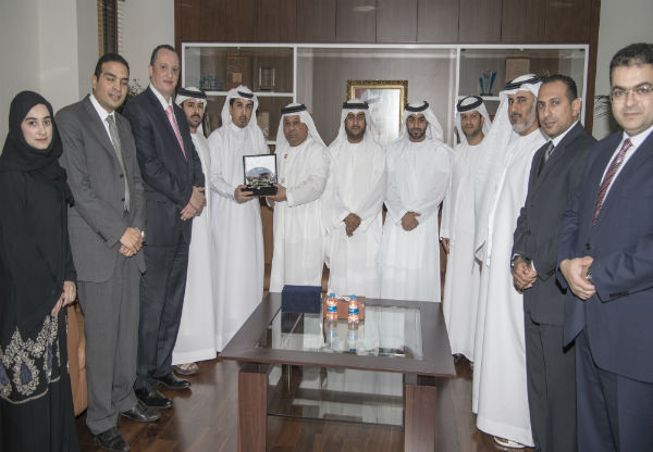  Government of Dubai Legal Affairs Department Receives a Delegation  From Abu Dhabi Judicial Department’s Government Affairs Department 