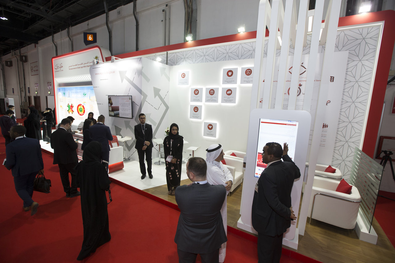  The Government of Dubai Legal Affairs Department showcases its Achievements and Initiatives at DIGAE