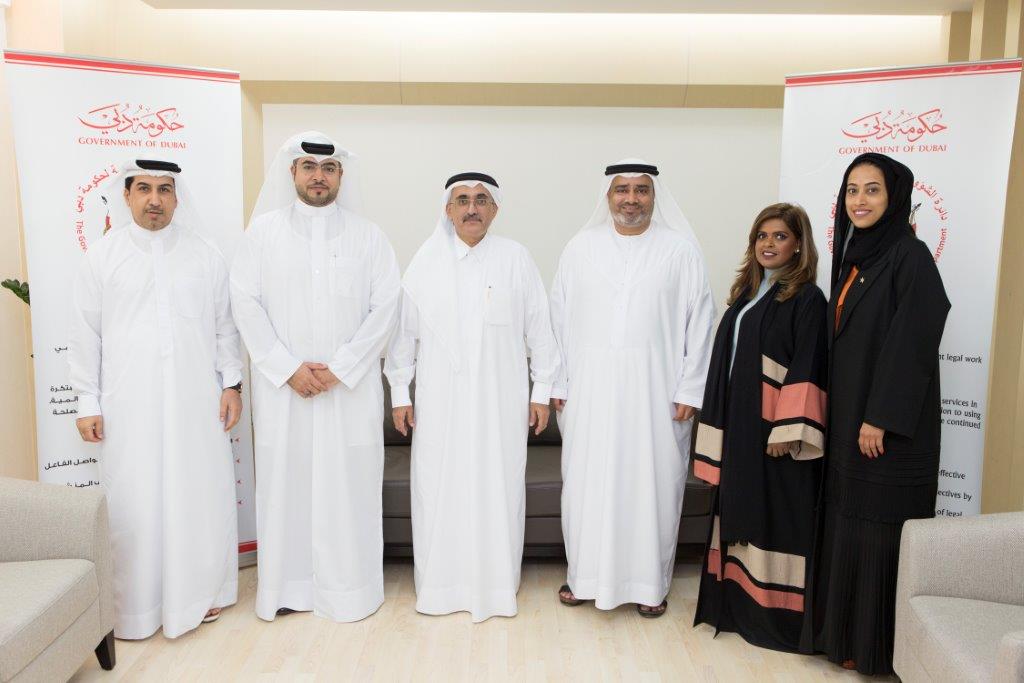 Legal Affairs Department Receives a Delegation from Emirates Association for Lawyers and Legal Consultants