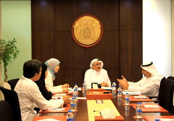 اجتماع تشاوري مع مركز دبي لتطوير الاقتصاد الإسلامي