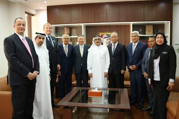 The Government of Dubai Legal Affairs Department receives Malaysian Judicial Delegation