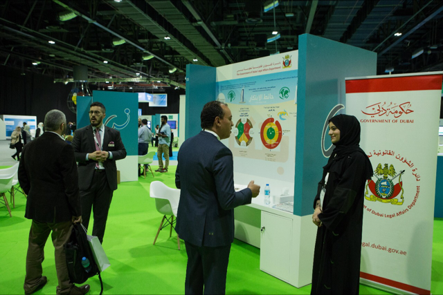  دائرة الشؤون القانونية لحكومة دبي تستعرض مبادراتها الابتكارية في ملتقى العرب للابتكار  